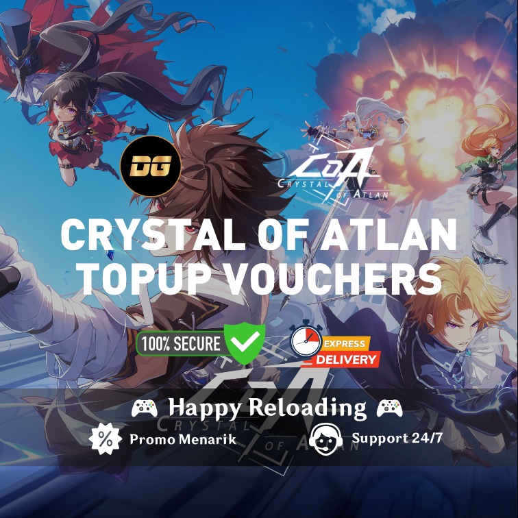 Jual 980 Vouchers + 49 Bonus Crystal of Atlan degamingstore | VCGamers