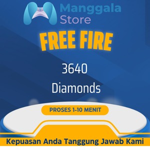 Jual 3.640 Diamonds Free Fire Manggala Game Store | VCGamers