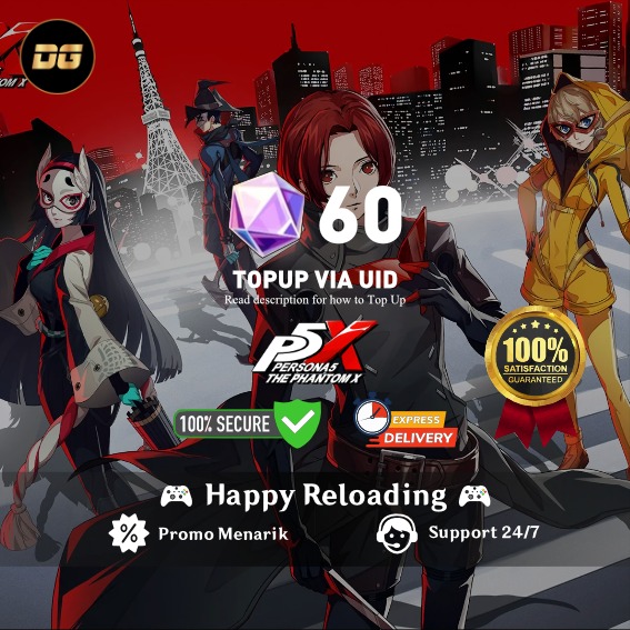 Jual 60 Cognition Crystal Persona 5 The Phantom X degamingstore | VCGamers