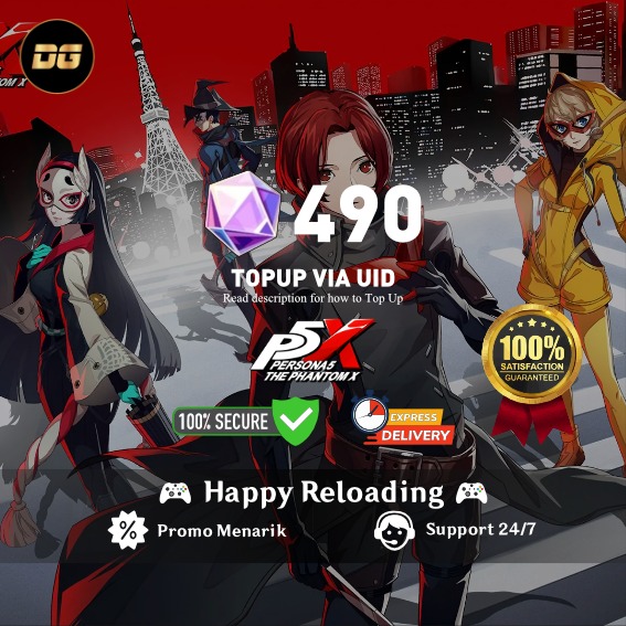 Jual 490 Cognition Crystal Persona 5 The Phantom X degamingstore | VCGamers