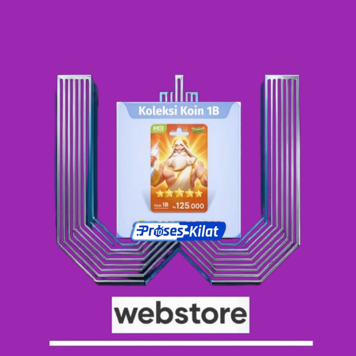 Jual Kartu Ungu 1B Higgs Games Island WEBSTORE | VCGamers