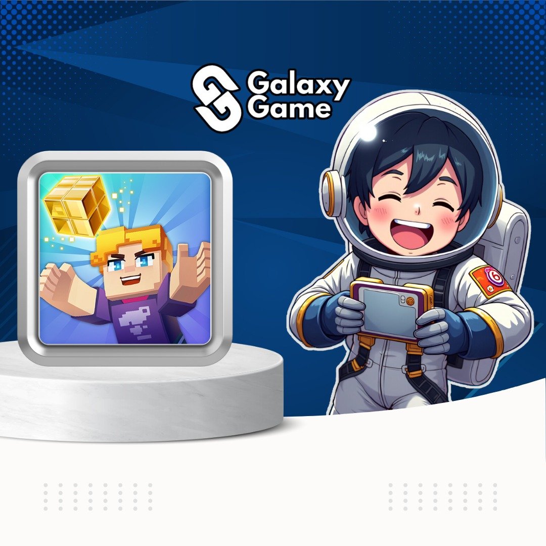 Jual Gold Monthly Card Blockman Go Galaxy Game | VCGamers