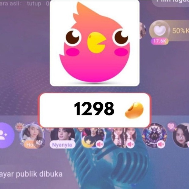 Jual 1.298 Beans Veeka Sofie Top Up | VCGamers