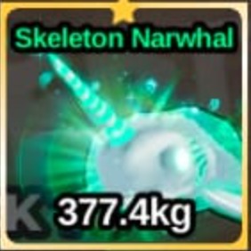 Jual Skeleton Narwhal Fish It! miso | VCGamers