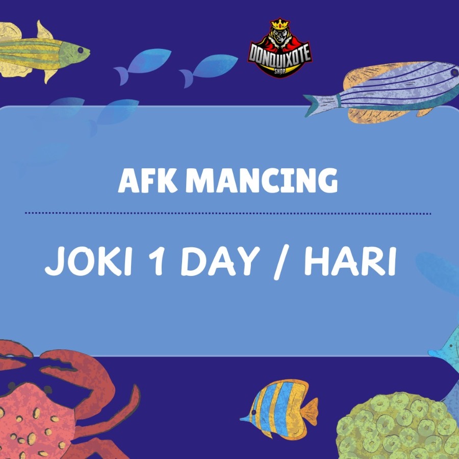 Jual AFK 1 Hari Fish It! Donquixoteshop | VCGamers