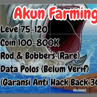 Jual AKUN BONUS BANYAK ROD + BONUS COIN - FISH IT Fish It! SyVinn Store | VCGamers