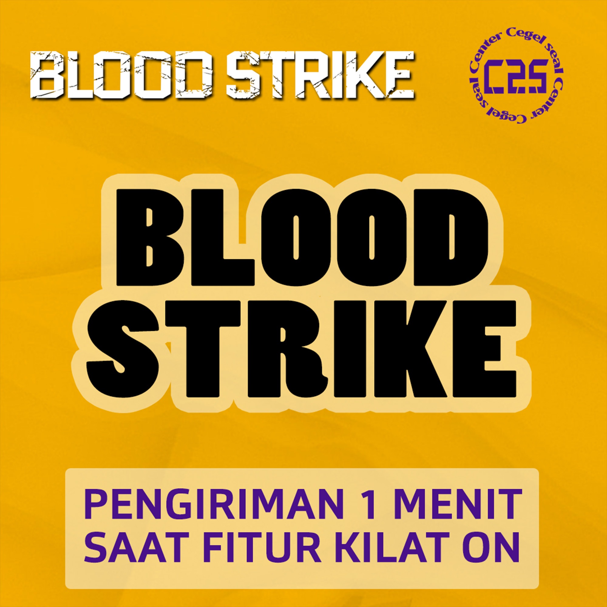 Jual 100 + 5 Golds Blood Strike Center Cegel Seal | VCGamers
