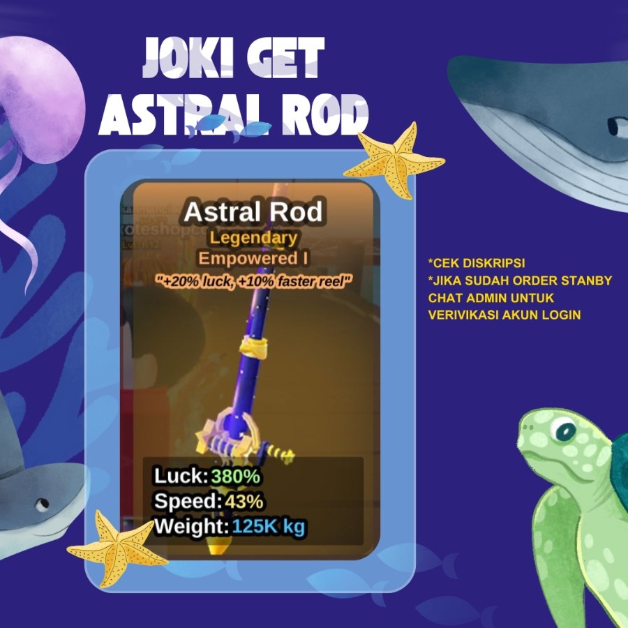 Jual Astral Rod Fish It! Donquixoteshop | VCGamers