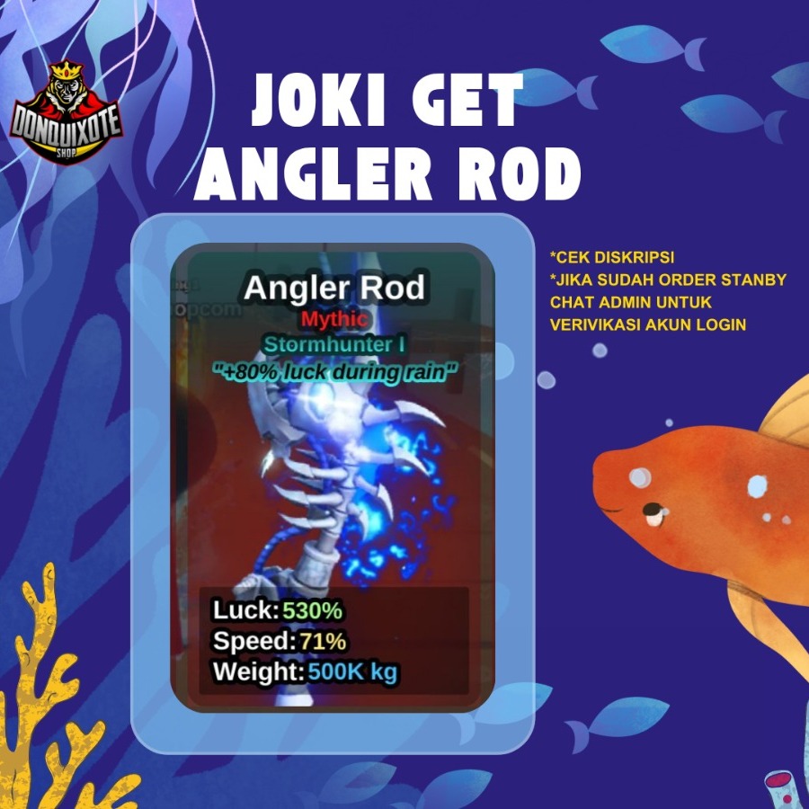Jual Angler Rod Fish It! Donquixoteshop | VCGamers