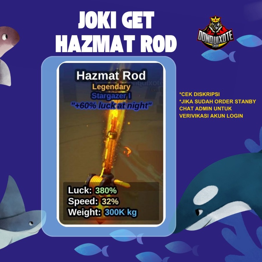 Jual Hamzat Rod Fish It! Donquixoteshop | VCGamers
