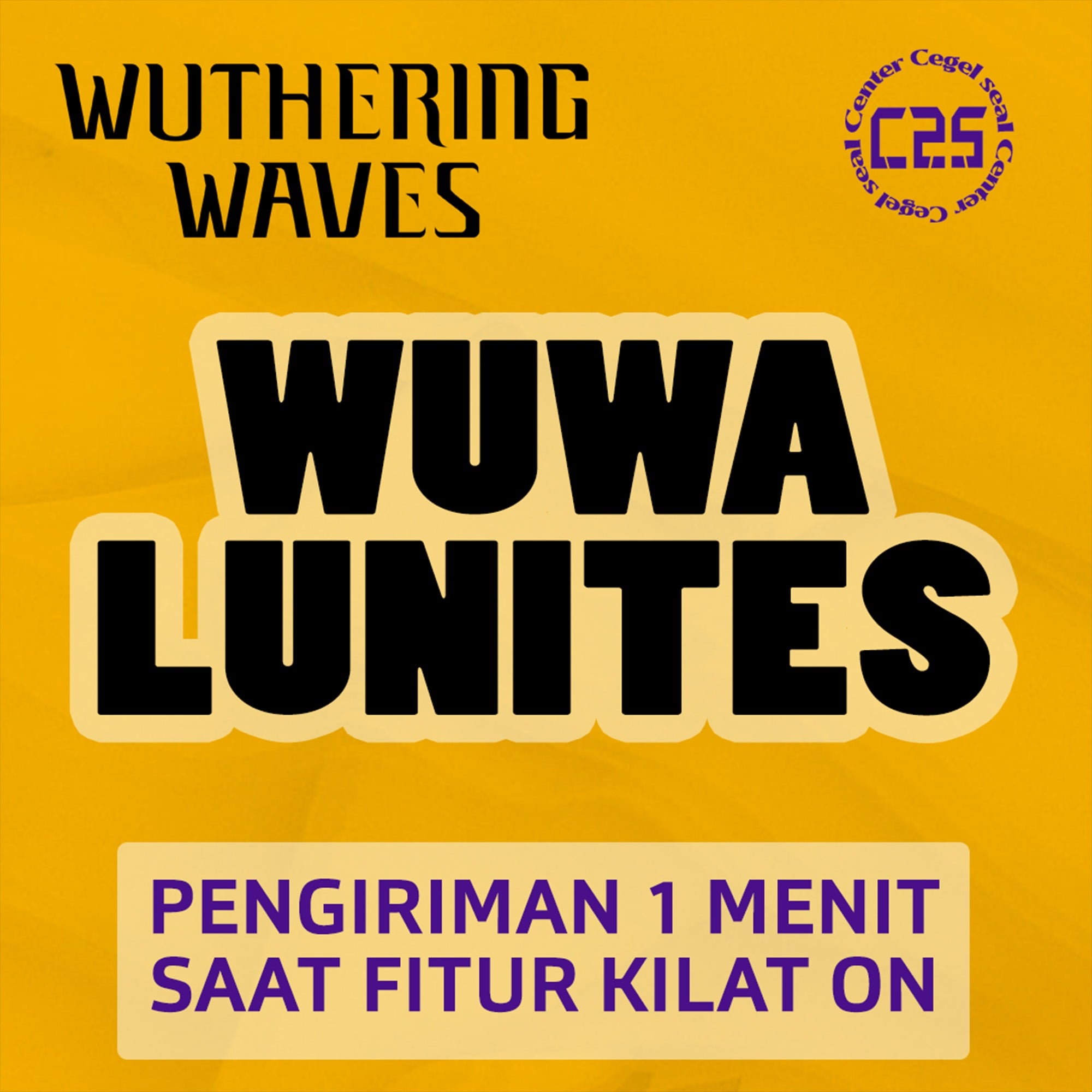 Jual 60 Lunites Wuthering Waves Center Cegel Seal | VCGamers