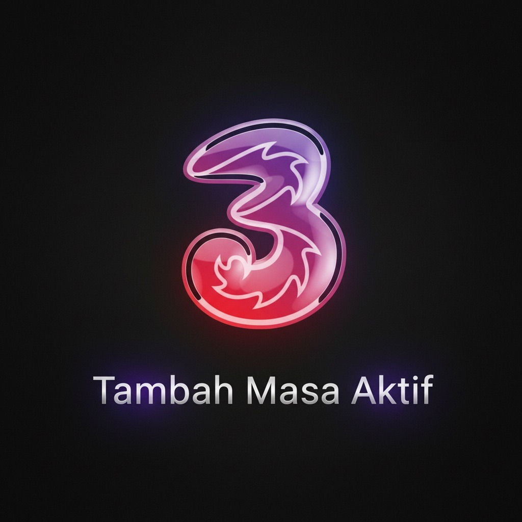 Jual Tambah Masa Aktif Kartu 4 Bulan Tri renetopup | VCGamers
