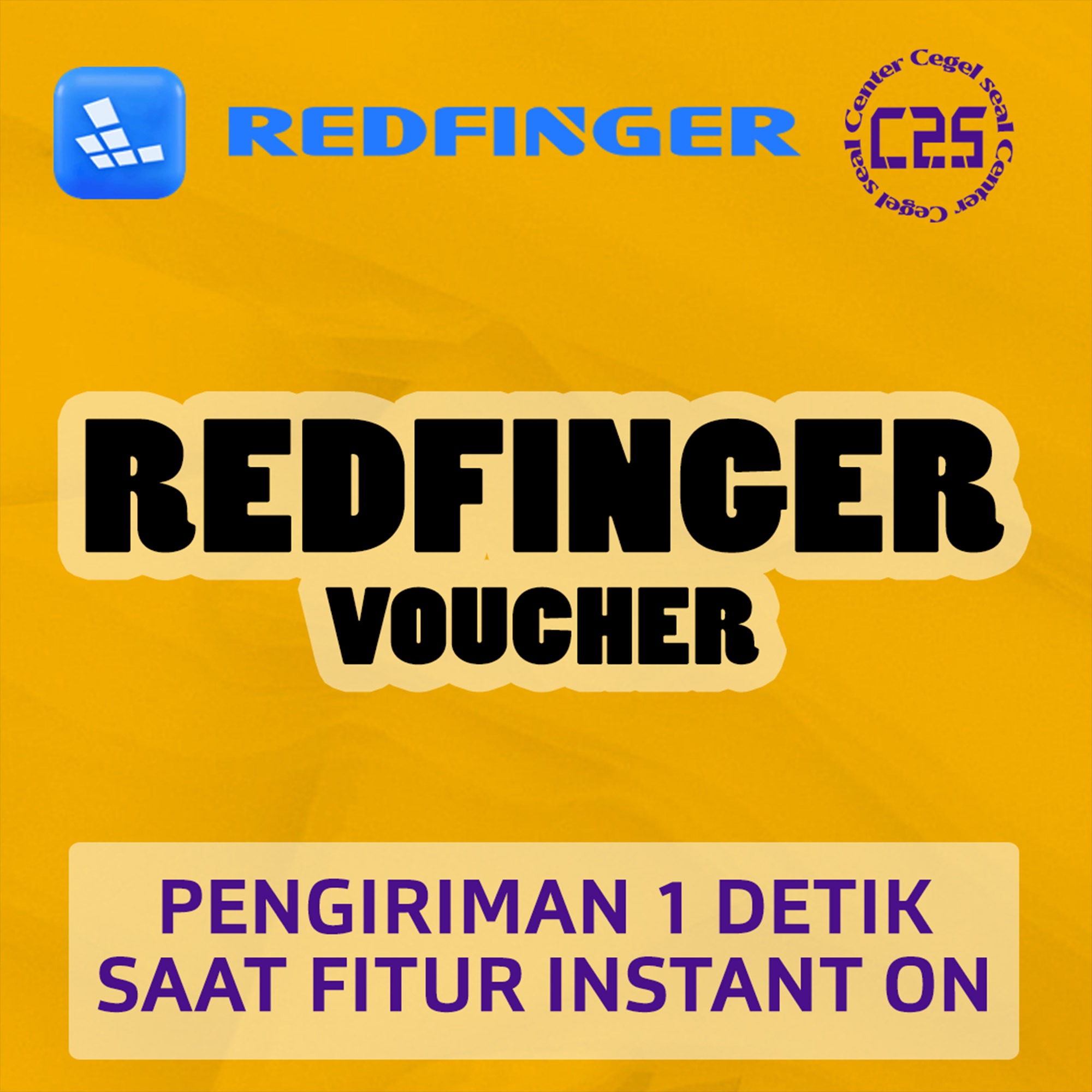 Jual VIP 7 Days Redfinger Center Cegel Seal | VCGamers