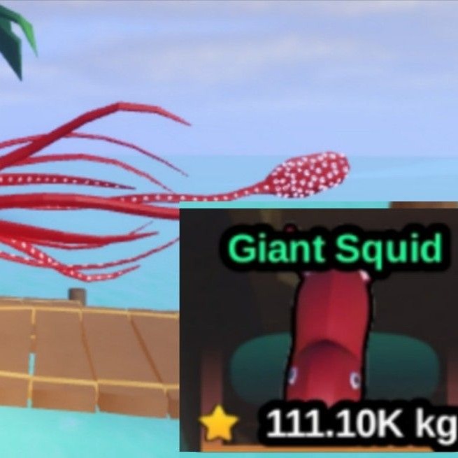 Jual Giant Squid Fish It! - Roblox Angded store | VCGamers