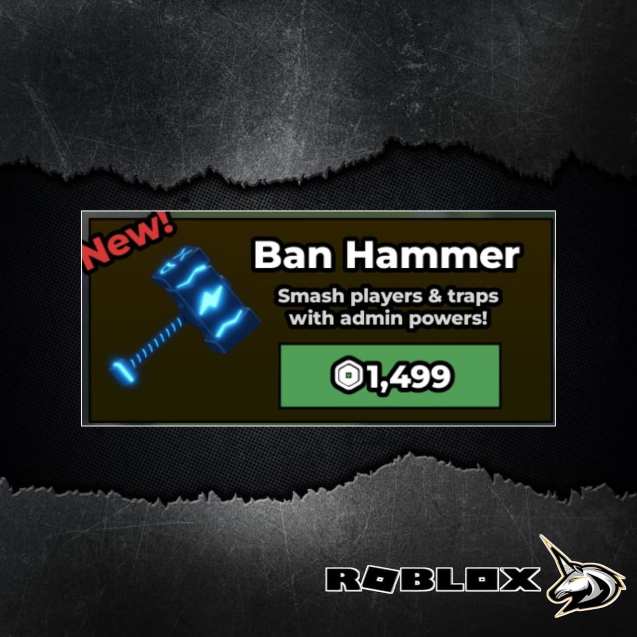 Jual Ban Hammer Steal A Brainrot - Roblox RU Corp ID | VCGamers