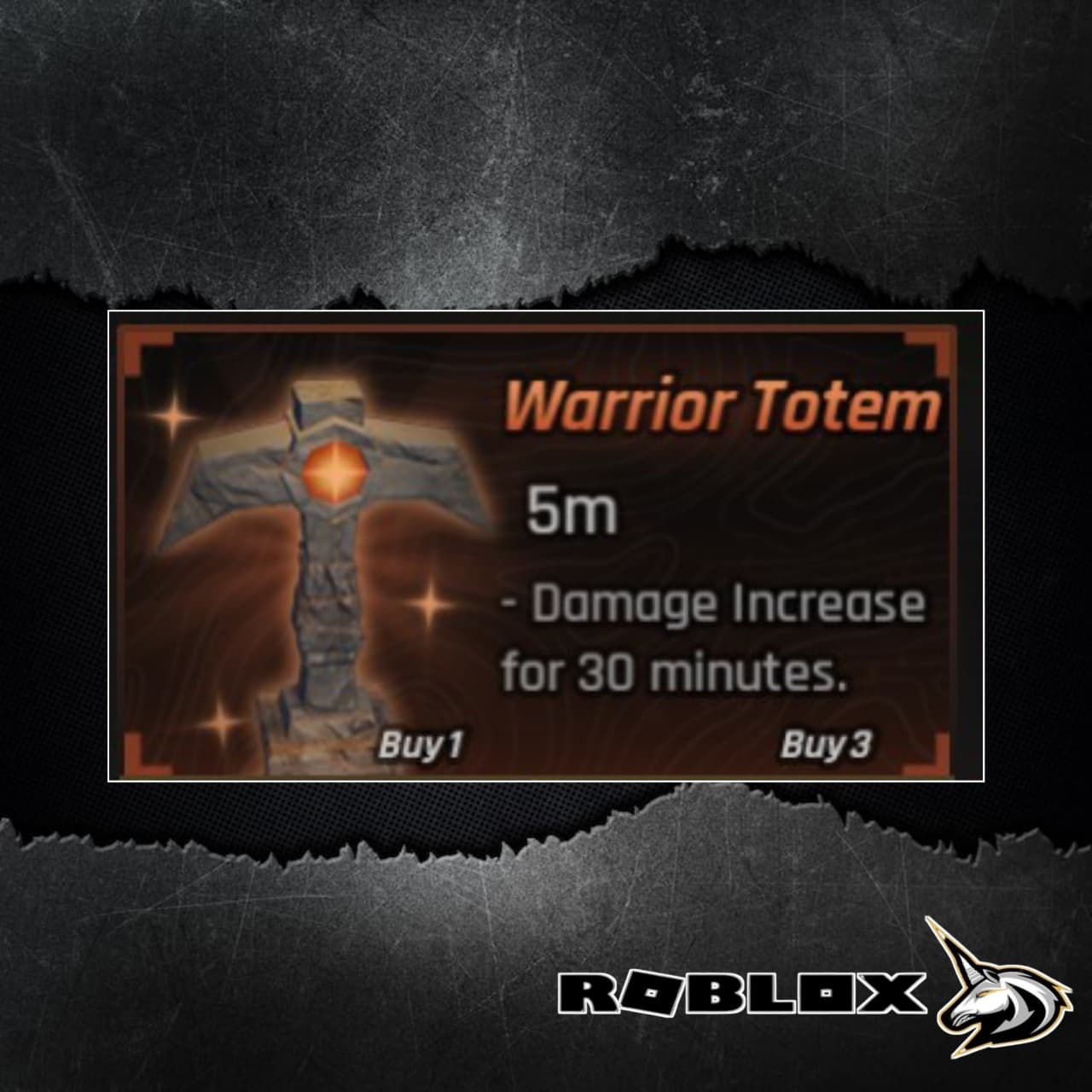 Jual Warrior Totem The Forge ROBLOX UNICORN | VCGamers