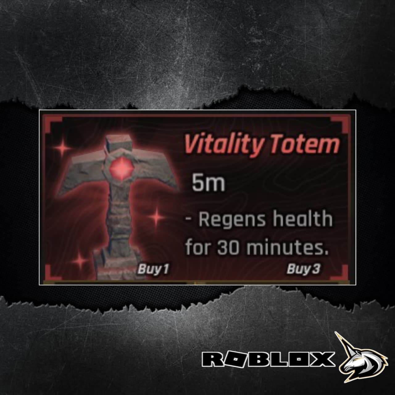 Jual Vitality Totem The Forge ROBLOX UNICORN | VCGamers