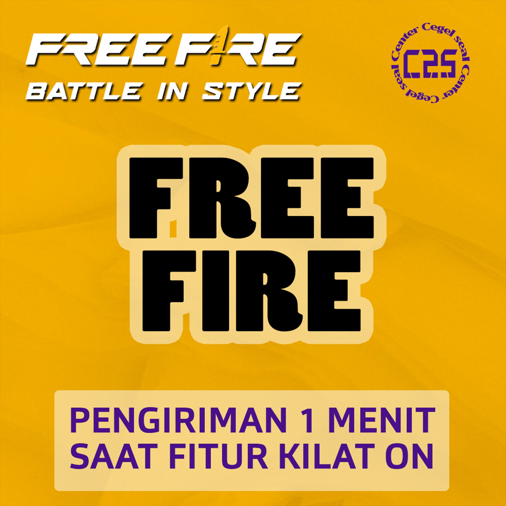 Jual 100 Diamonds (+20) Free Fire Center Cegel Seal | VCGamers