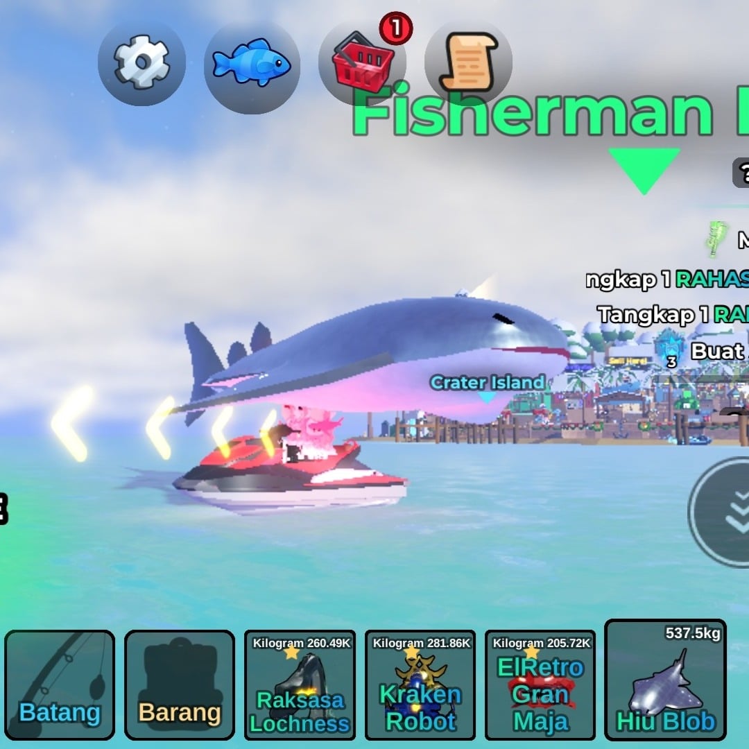 Jual Blob Shark Fish It! - Roblox SFGAMESTORE | VCGamers