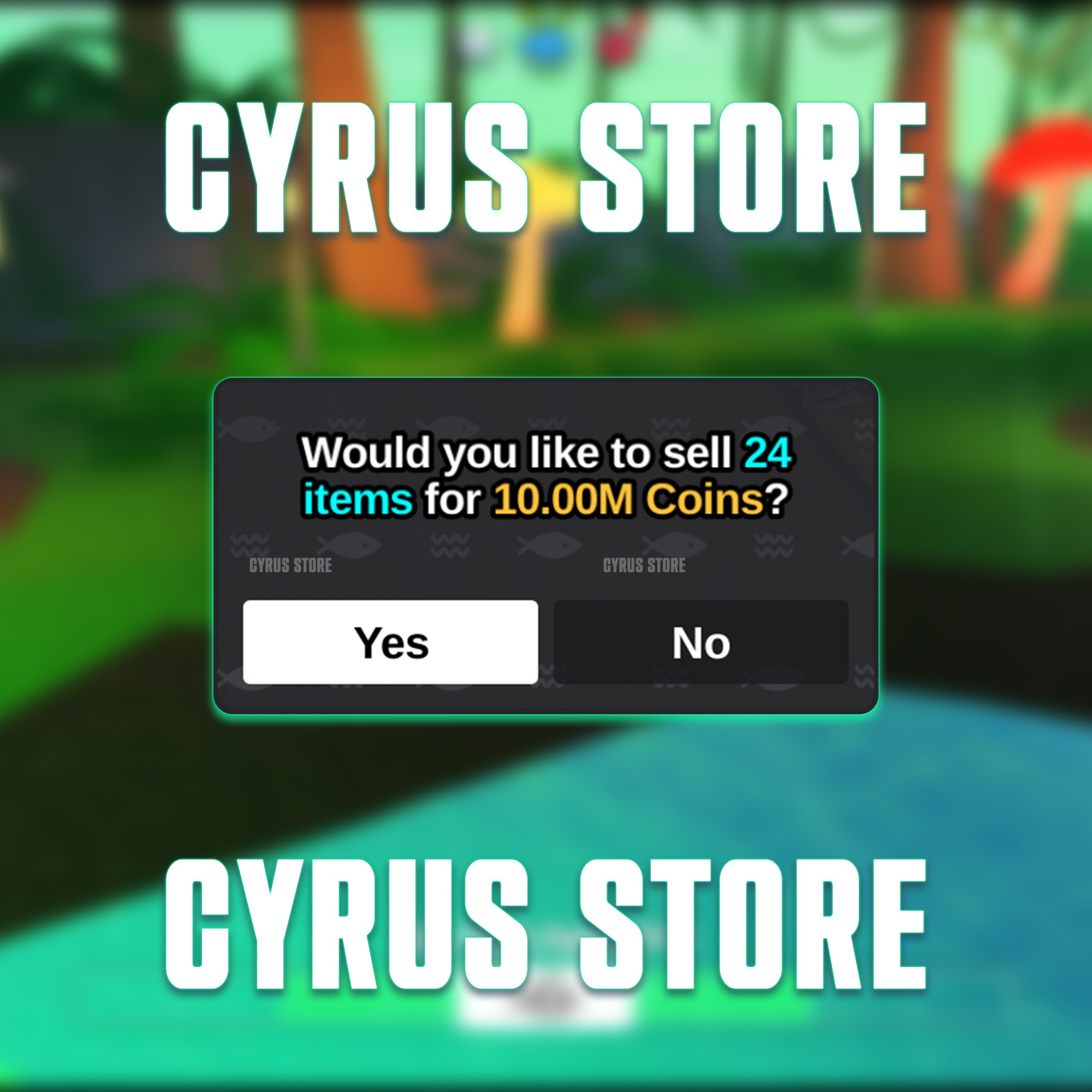 Jual 10M Coins (Fish It!) Fish It! - Roblox Cyrus Store | VCGamers