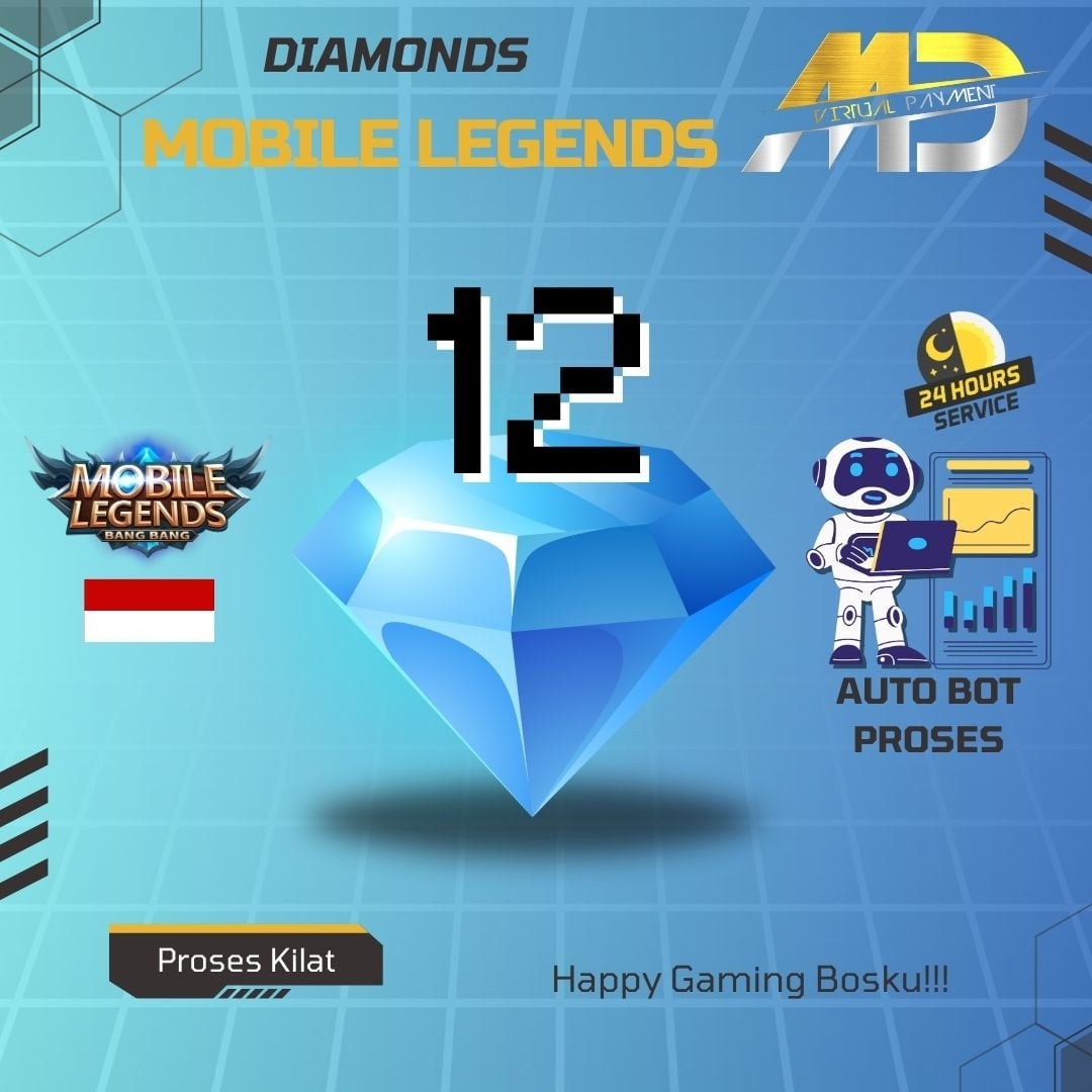 Jual 12 Diamonds Mobile Legends MDV Payment | VCGamers