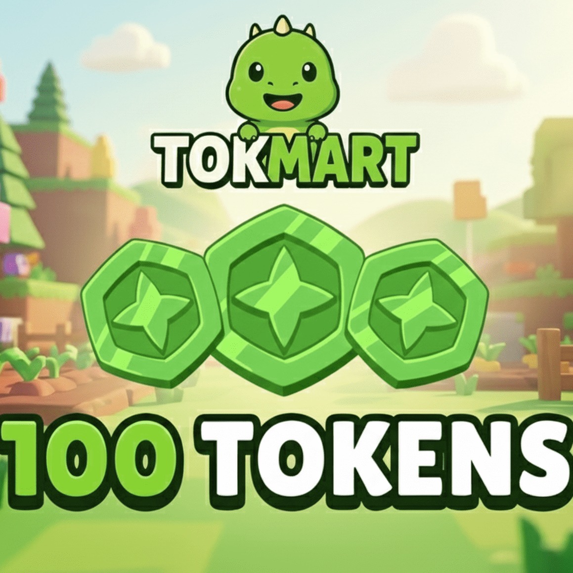 Jual 100 Token Grow A Garden - Roblox Tokmart | VCGamers