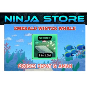 Jual Emerald Winter Whale Fish It! - Roblox MetropolisStore | VCGamers