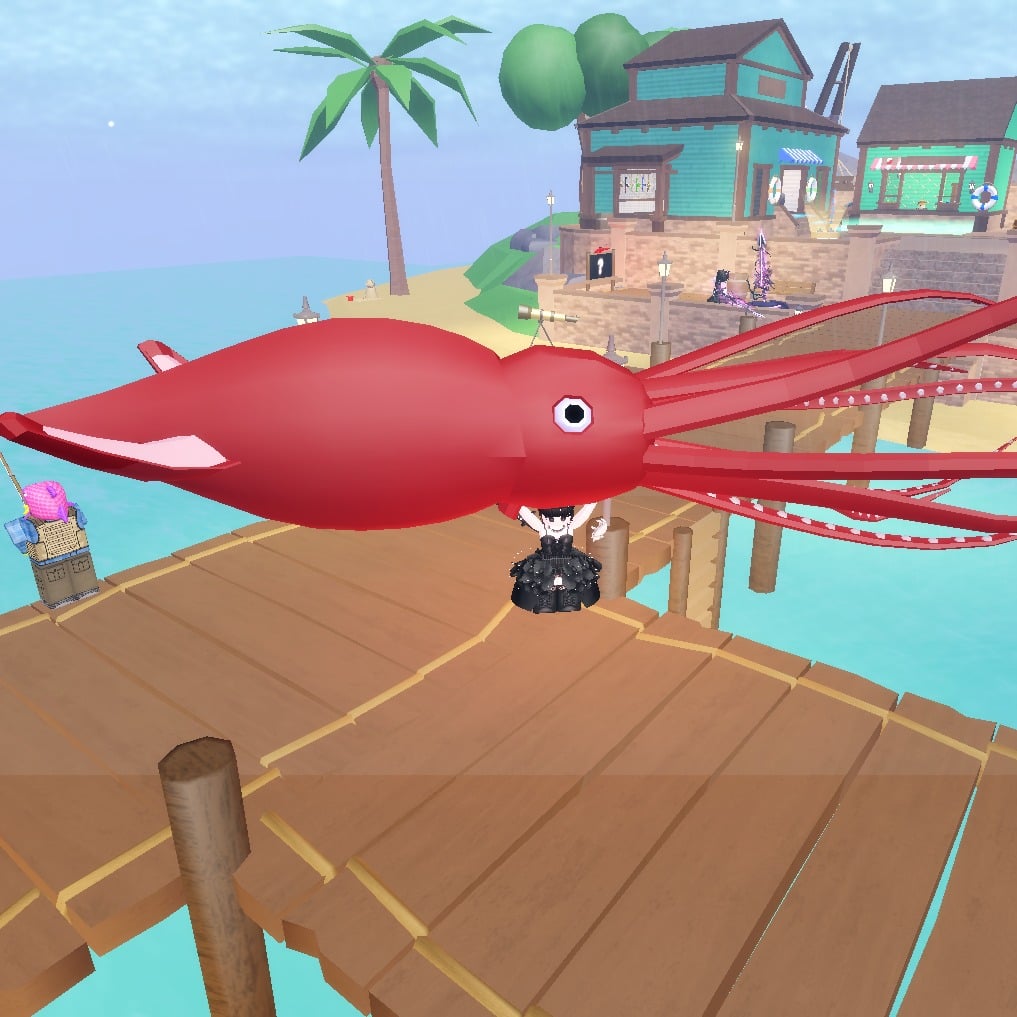 Jual Giant Squid Fish It! - Roblox emoji store | VCGamers