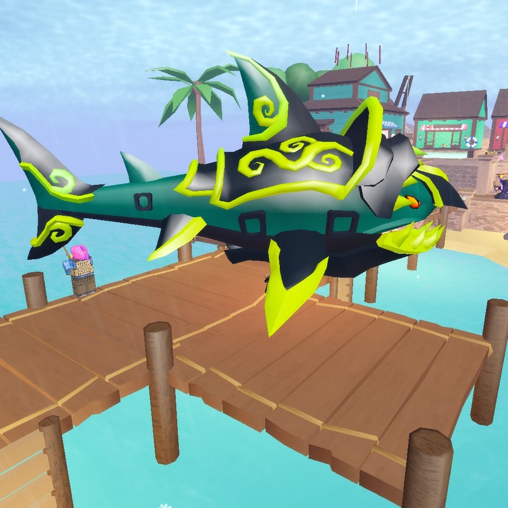 Jual Gladiator Shark Fish It! - Roblox emoji store | VCGamers