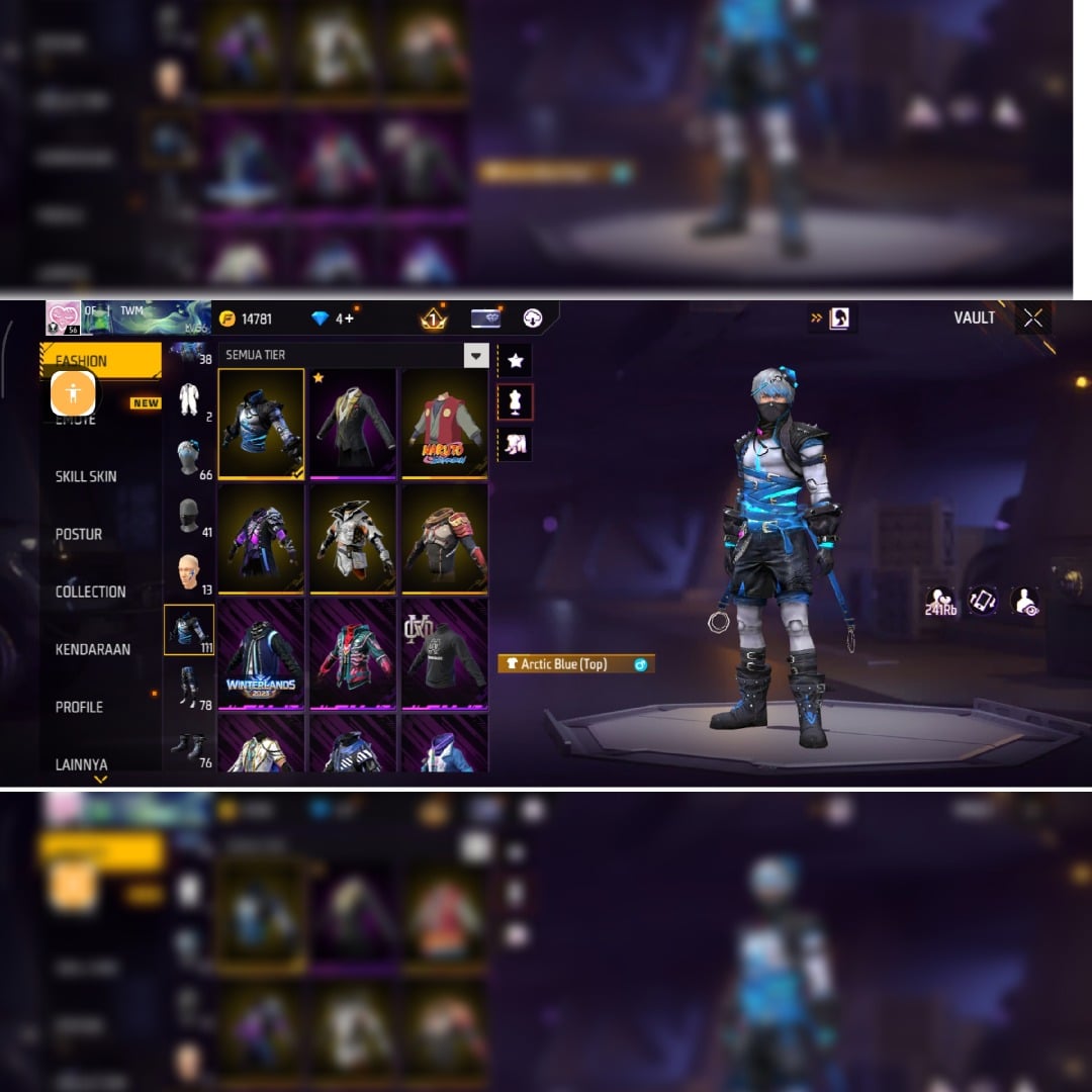 Jual Akun Fress Free Fire ARVENAL STORE | VCGamers