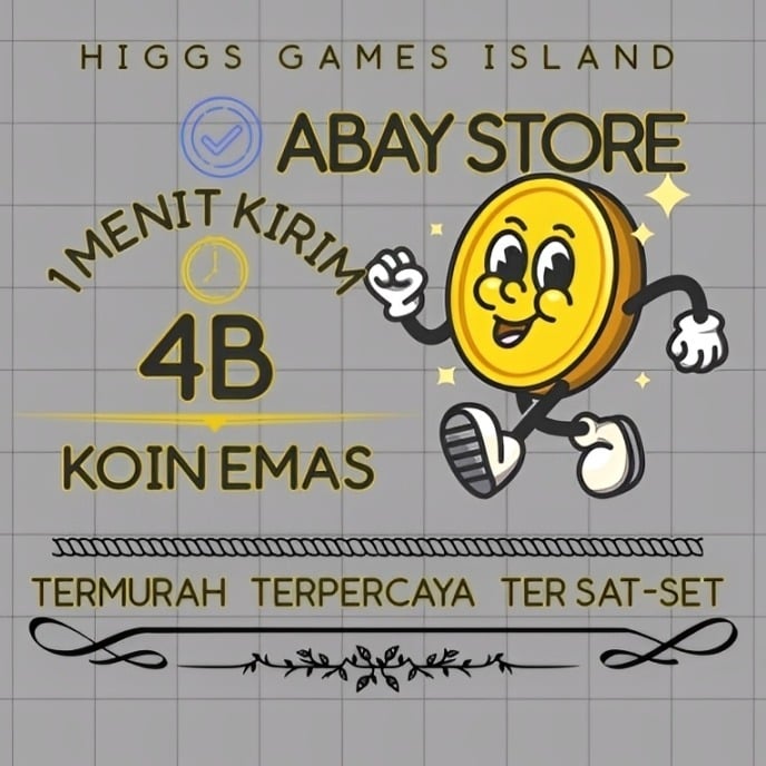Jual 4B Koin Emas MD Higgs Games Island ABAY STOREE | VCGamers
