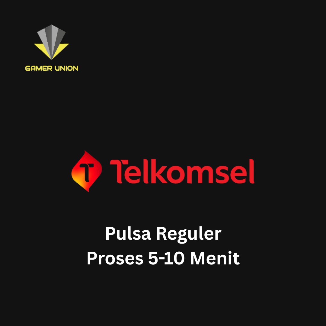 Jual Pulsa Reguler 5.000 Telkomsel Gamer Union Store | VCGamers