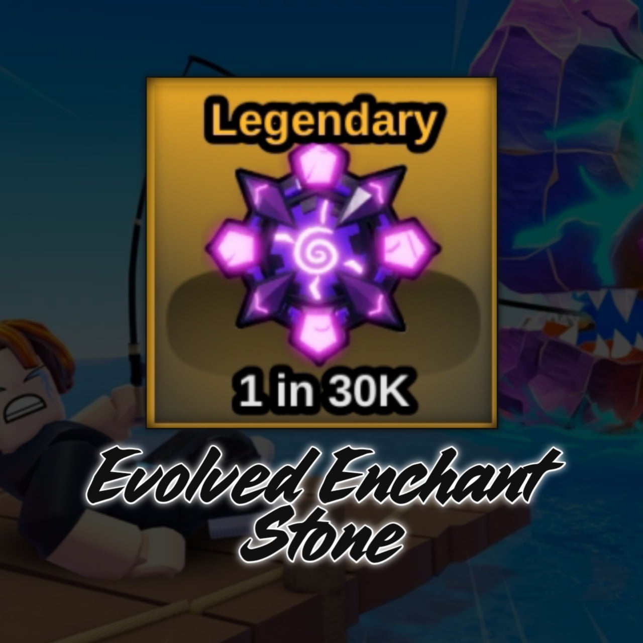 Jual 50 Evolved Enchant Stone Fish It! - Roblox AROGAME | VCGamers
