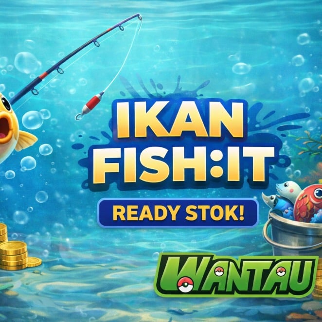 Jual 100K Coins (Fish It!) Fish It! - Roblox Wantau | VCGamers