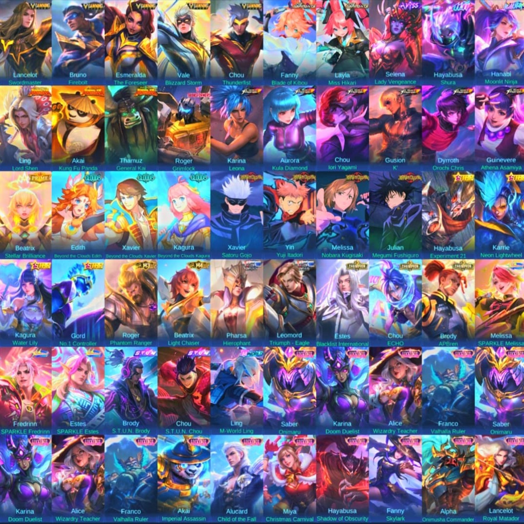 Jual Akun Mythic Glory Mobile Legends Fanny Aspirant Store | VCGamers