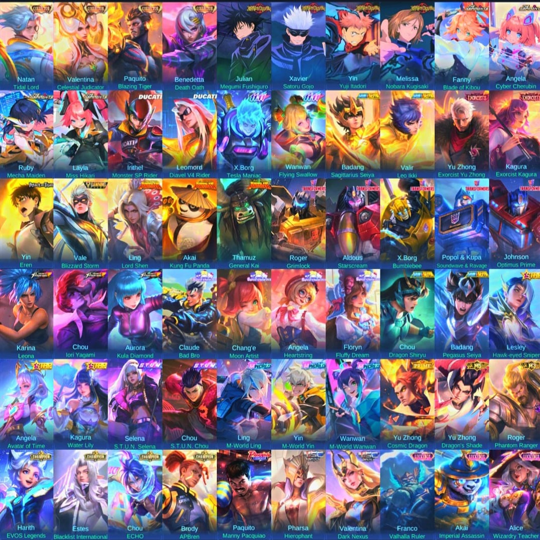 Jual Akun Rank Master Mobile Legends Fanny Aspirant Store | VCGamers