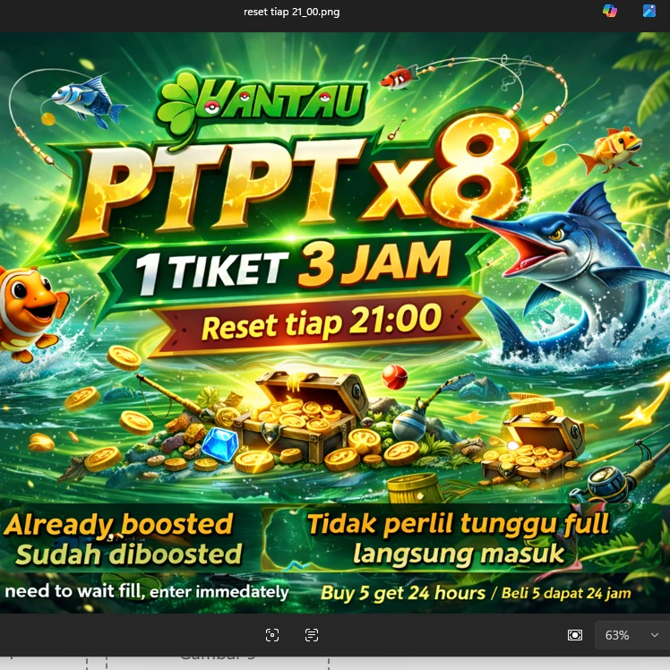Jual PT PT Server Boost X8 (24 Jam) Fish It! - Roblox Wantau | VCGamers