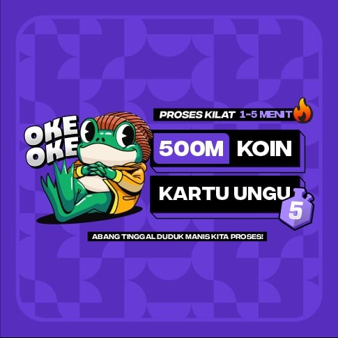 Jual Kartu Ungu 500M Higgs Games Island OKE OKE STORE | VCGamers