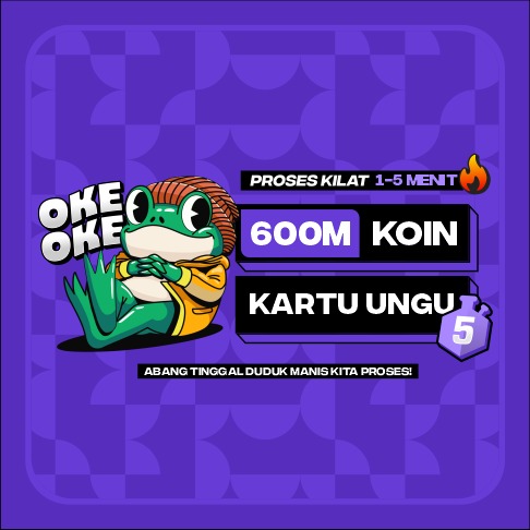 Jual Kartu Ungu 600M Higgs Games Island OKE OKE STORE | VCGamers