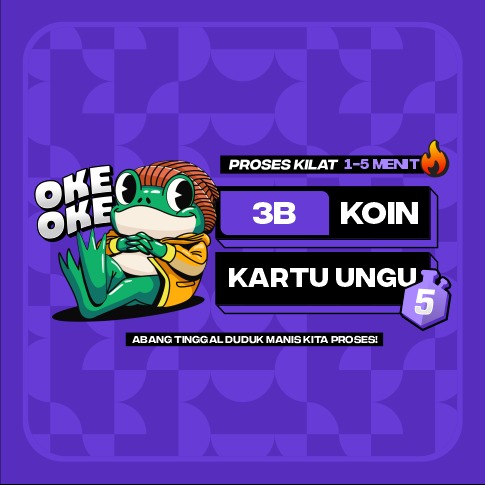 Jual Kartu Ungu 3B Higgs Games Island OKE OKE STORE | VCGamers