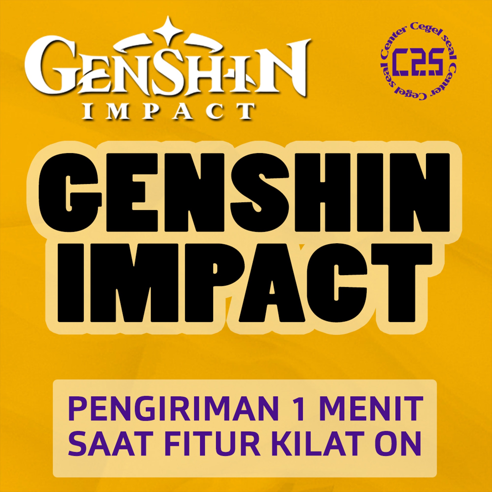 Jual Gnostic Chorus Genshin Impact Center Cegel Seal | VCGamers