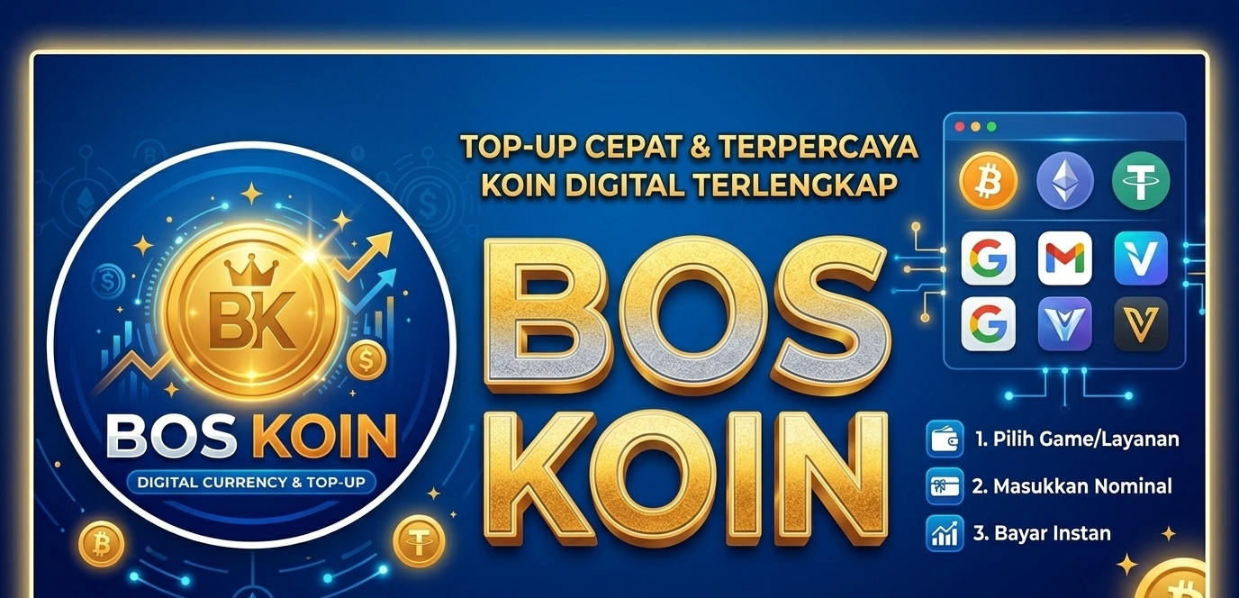 Daftar Produk BOS KOIN Terlaris & Terlengkap - VCGamers