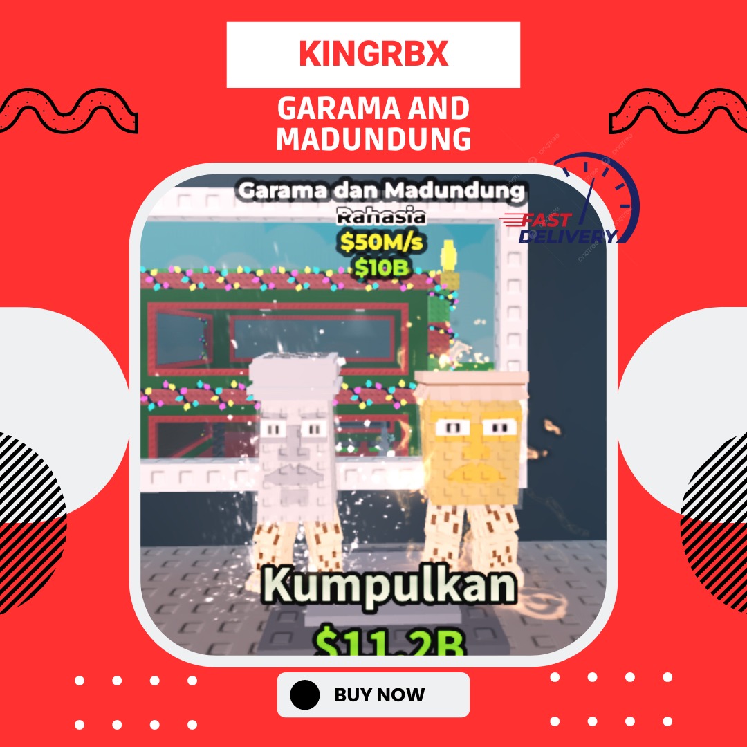 Jual Ad GARAMA AND MADUNDUNG Steal A Brainrot - Roblox KingRBX | VCGamers