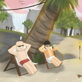 Jual 100k Money Indo Hangout - Roblox TopMur | VCGamers