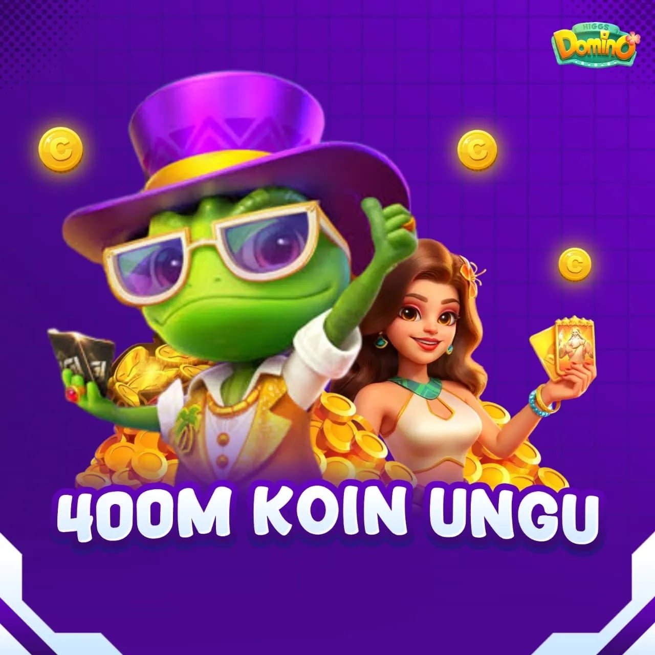 Jual 400M Koin Emas MD Higgs Games Island Bossku Olshop | VCGamers