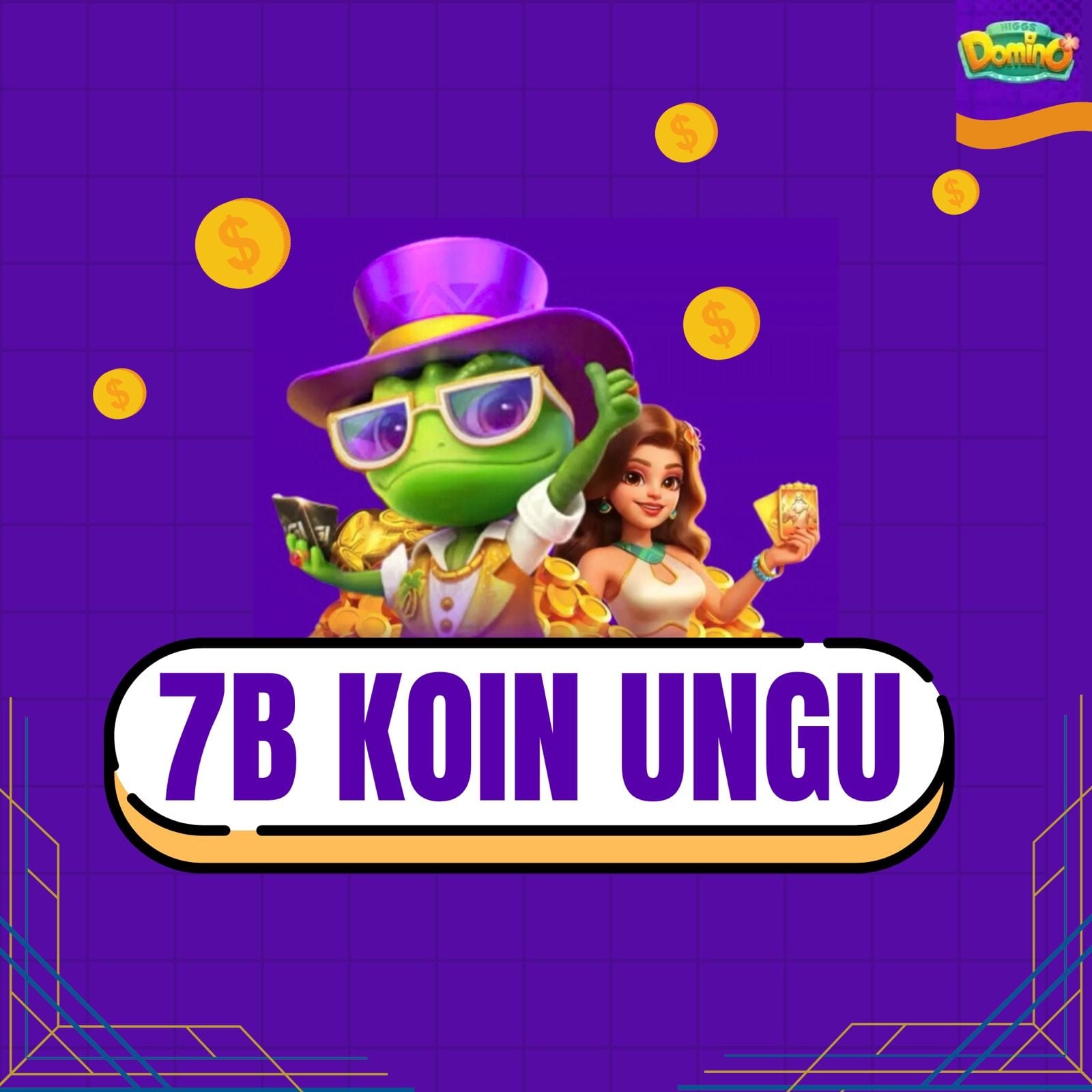 Jual 7B Koin Emas MD Higgs Games Island Bossku Olshop | VCGamers