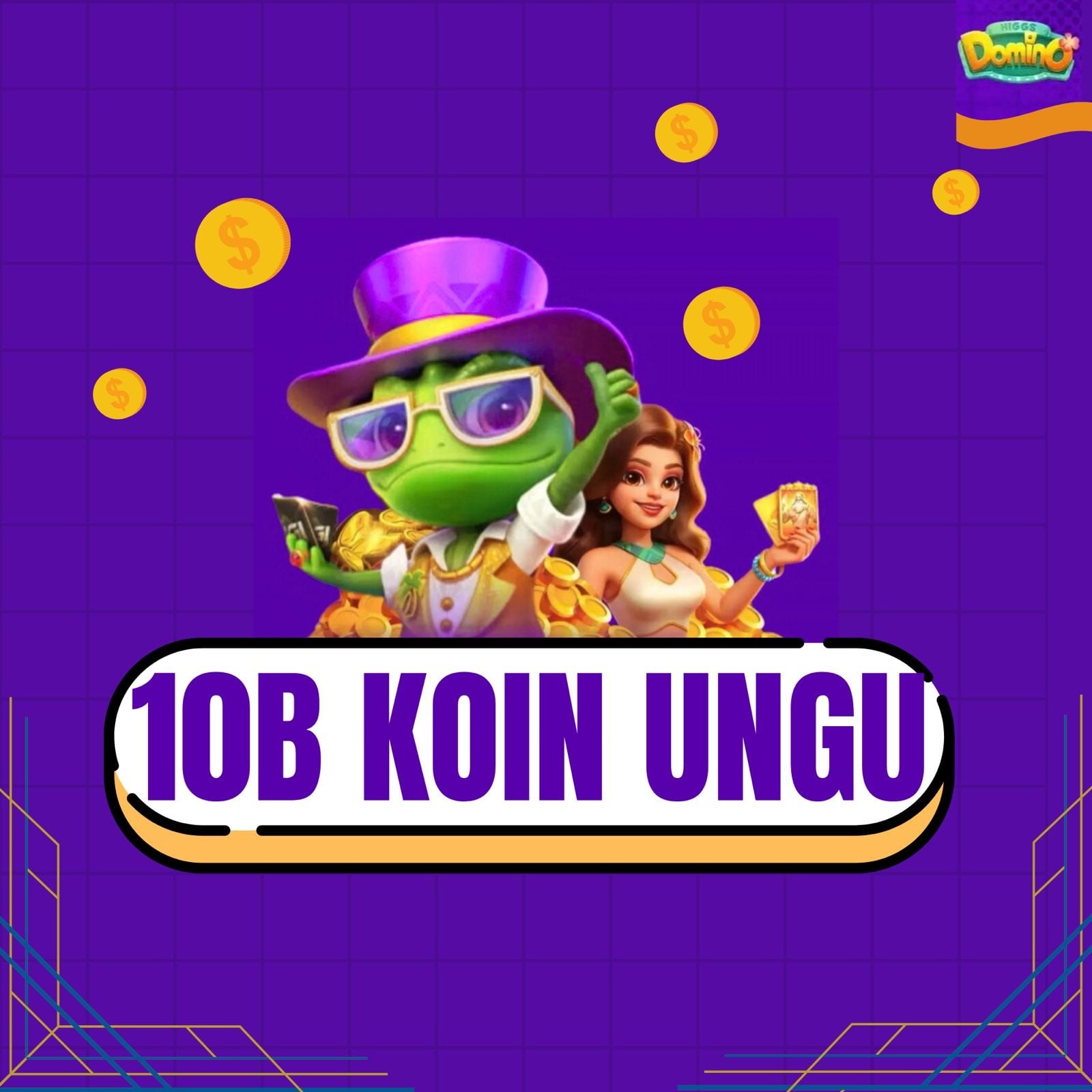Jual 10B Koin Emas MD Higgs Games Island Bossku Olshop | VCGamers