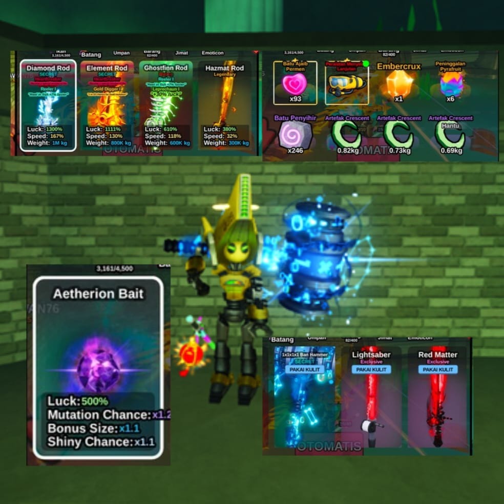 Jual AKUN FISH IT! RATA KANAN | RBL FISH IT! Fish It! - Roblox ZALL STORE | VCGamers