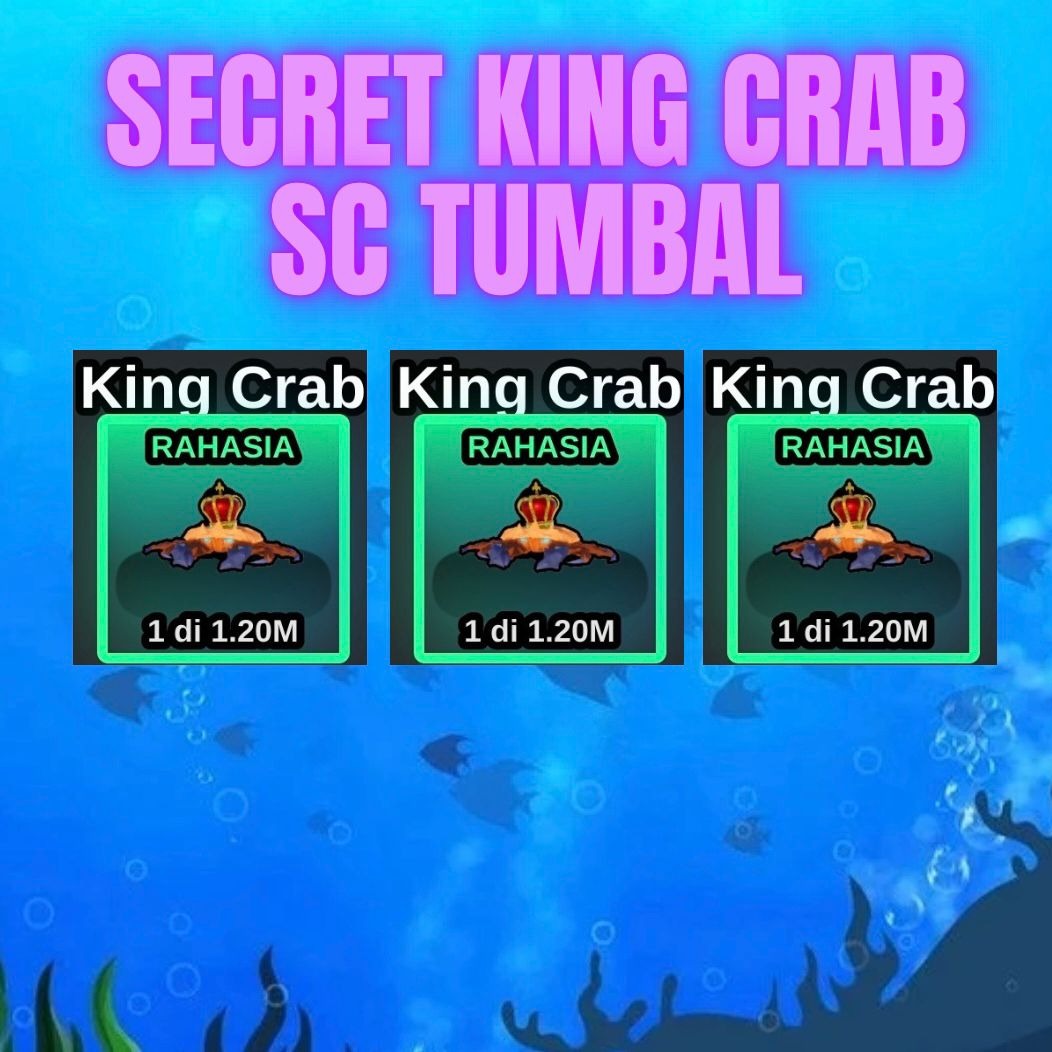 Jual King Crab Fish It! - Roblox ZALL STORE | VCGamers