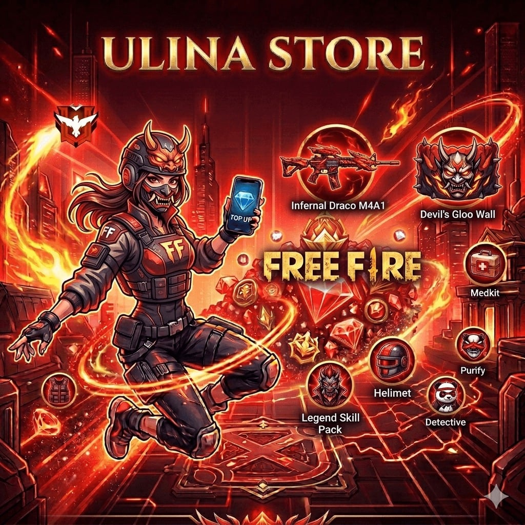 Jual 5 Diamonds Free Fire Ulina Store | VCGamers